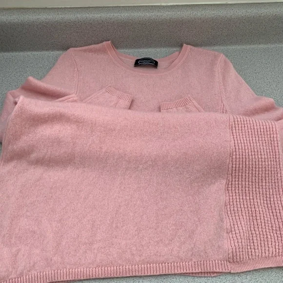 COPY - Cashmere Crew Neck Sweater, - Picture 8 of 13